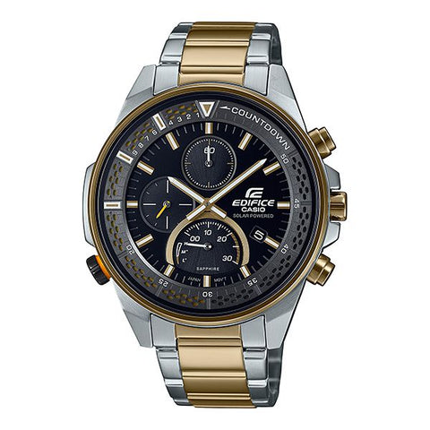 The Watch Boutique CASIO EDIFICE MENS 100M SAPPHIRE SOLAR - EFS-S590SG-1AVUDF
