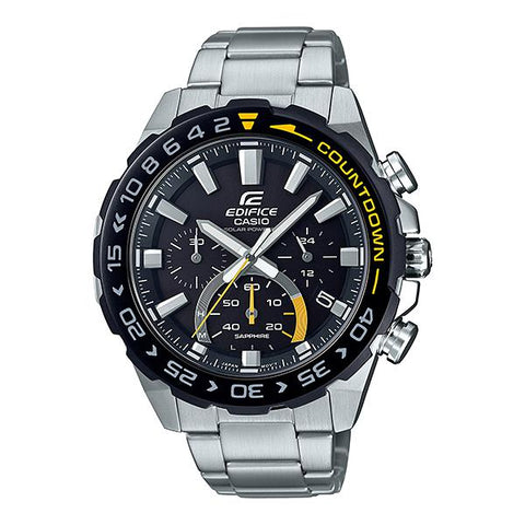 The Watch Boutique CASIO EDIFICE MENS 100M SOLAR POWERED - EFS-S550DB-1AVUDF Default Title