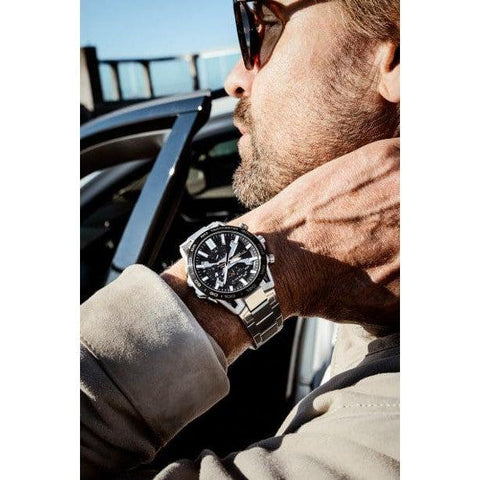 The Watch Boutique CASIO EDIFICE MENS SOSPENSIONE 100M BLUETOOTH SOLAR - EQB-2000DB-1ADR