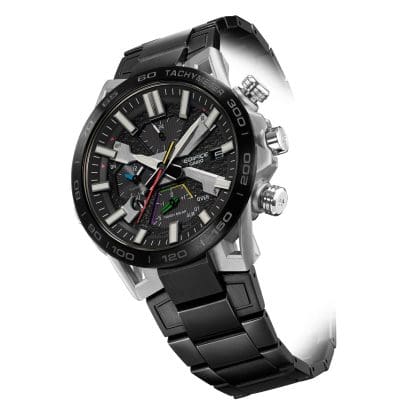 The Watch Boutique CASIO EDIFICE SOSPENSIONE MENS 100M BLUETOOTH SOLAR - EQB-2000DC-1ADR