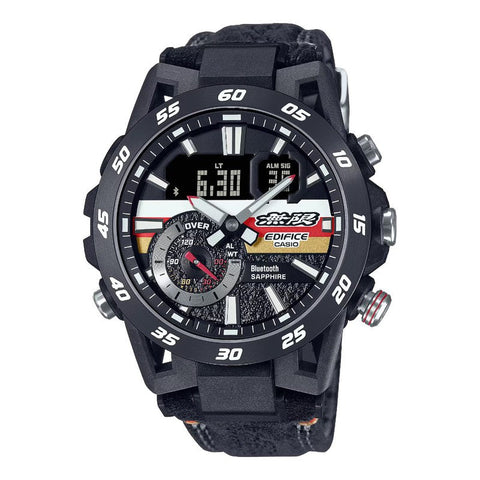 The Watch Boutique CASIO EDIFICE SOSPENSIONE MENS 100M MUGEN BLUETOOTH LIMITED EDITION - ECB-40MU-1ADR