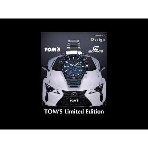 The Watch Boutique CASIO EDIFICE TOMS LIMITED EDITION MENS 100M BLUETOOTH SOLAR - EQB-1100TMS-1ADR