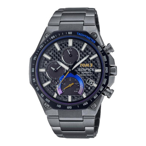 The Watch Boutique CASIO EDIFICE TOMS LIMITED EDITION MENS 100M BLUETOOTH SOLAR - EQB-1100TMS-1ADR