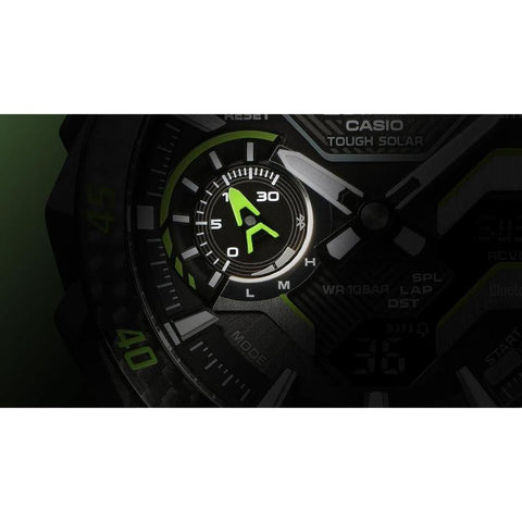 The Watch Boutique CASIO EDIFICE WINDFLOW MENS 100M BLUETOOTH SOLAR - ECB-2200RC-1A3DF