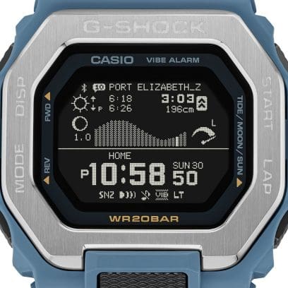 The Watch Boutique CASIO G-LIDE GBX-100 SERIES DIGITAL WATCH - GBX-100-2ADR