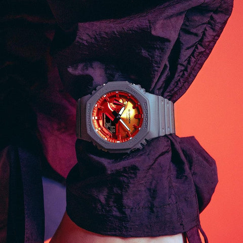 The Watch Boutique CASIO G-SHOCK 2100 SERIES ANALOG-DIGITAL - GA-2100FL-8ADR