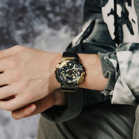 The Watch Boutique CASIO G-SHOCK 40TH ANNIVERSARY ADVENTURER'S STONE SERIES G-STEEL 110 MENS 200M - GM-114GEM-1A9DR