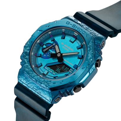 The Watch Boutique CASIO G-SHOCK 40TH ANNIVERSARY ADVENTURER'S STONE SERIES G-STEEL MENS 200M STANDARD - GM-2140GEM-2ADR