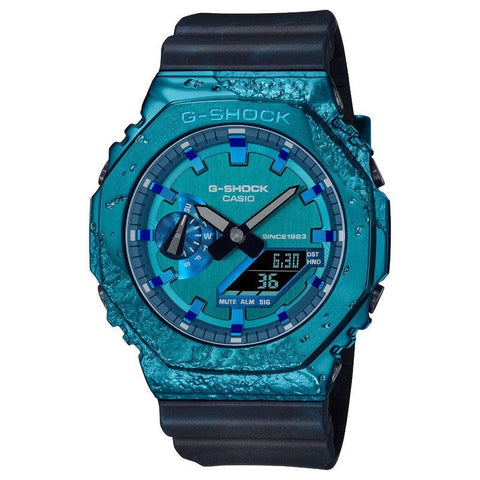 The Watch Boutique CASIO G-SHOCK 40TH ANNIVERSARY ADVENTURER'S STONE SERIES G-STEEL MENS 200M STANDARD - GM-2140GEM-2ADR