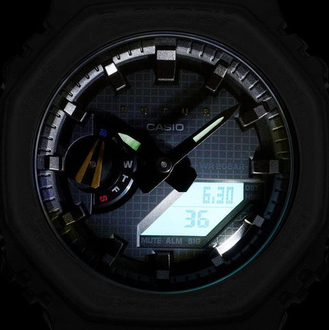 The Watch Boutique CASIO G-SHOCK ANALOG-DIGITAL FUTUR COLLABORATION MODEL - GA-2100FT-8ADR