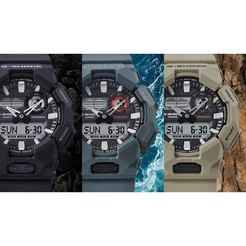 The Watch Boutique CASIO G-SHOCK ANALOG-DIGITAL - GA-010-5ADR
