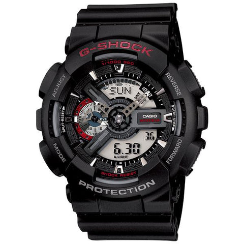 The Watch Boutique CASIO G-SHOCK ANALOG-DIGITAL MENS 200M - GA-110-1ADR