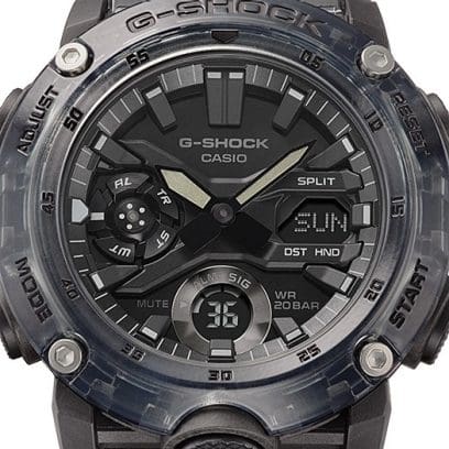 The Watch Boutique CASIO G-SHOCK ANALOG-DIGITAL MENS 200M - GA-2000SKE-8ADR