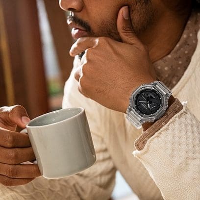 The Watch Boutique CASIO G-SHOCK ANALOG-DIGITAL MENS 200M - GA-2100SKE-7ADR
