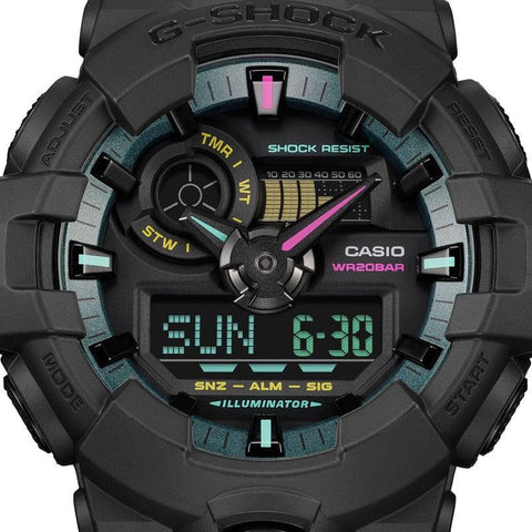 The Watch Boutique CASIO G-SHOCK ANALOG-DIGITAL SERIES - GA-700MF-1ADR