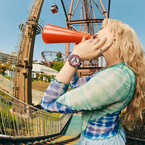 The Watch Boutique CASIO G-SHOCK WOMENS 200M STANDARD - GMA-S2200PE-6ADR