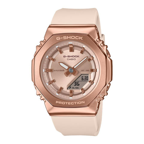 The Watch Boutique CASIO G-SHOCK ANALOG-DIGITAL WOMENS - GM-S2110PG-4ADR
