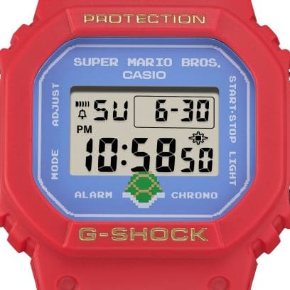 The Watch Boutique CASIO G-SHOCK DIGITAL SUPER MARIO BROS - DW-5600SMB-4DR