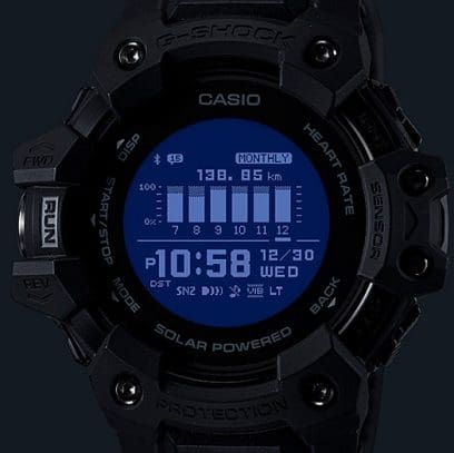 The Watch Boutique CASIO G-SHOCK G-SQAUD MENS 200M - GBD-H1000-1DR