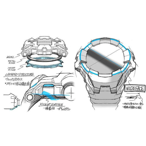 CASIO G-SHOCK MASTER OF G-AIR GRAVITYMASTER MENS 200M - GR-B300-8A2DR