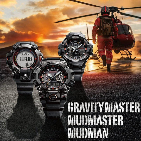 The Watch Boutique CASIO G-SHOCK MASTER OF G-AIR GRAVITYMASTER MENS 200M - GR-B300EC-1ADR