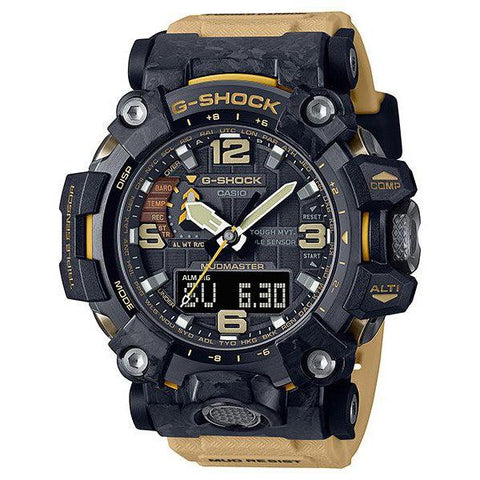 The Watch Boutique CASIO G-SHOCK MASTER OF G-LAND MUDMASTER MENS 200M CARBON CORE TRIPLE SENSOR - GWG-2000-1A5DR