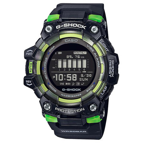 The Watch Boutique CASIO G-SHOCK MENS 200M BLUETOOTH SPORTS - GBD-100SM-1DR Default Title