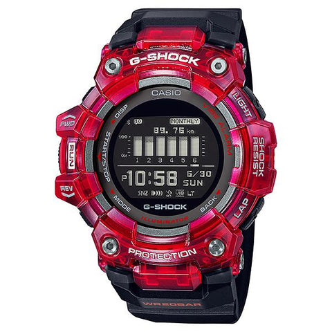 The Watch Boutique CASIO G-SHOCK MENS 200M BLUETOOTH SPORTS - GBD-100SM-4A1DR Default Title