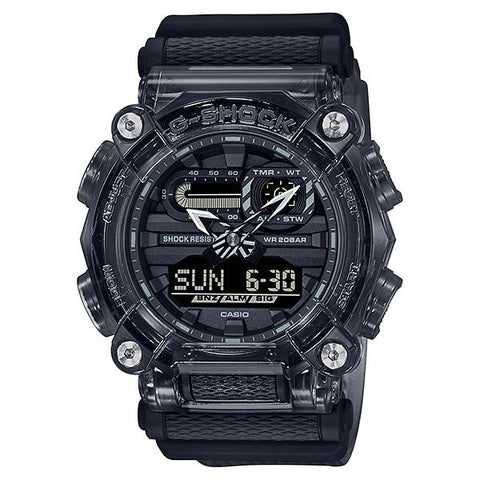The Watch Boutique CASIO G-SHOCK MENS 200M SKELETON STANDARD - GA-900SKE-8ADR Default Title