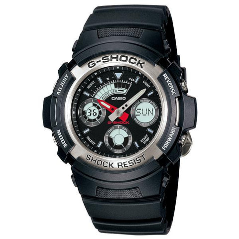 The Watch Boutique CASIO G-SHOCK MENS 200M STANDARD - AW-590-1ADR Default Title