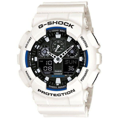 The Watch Boutique CASIO G-SHOCK MENS 200M STANDARD - GA-100B-7ADR
