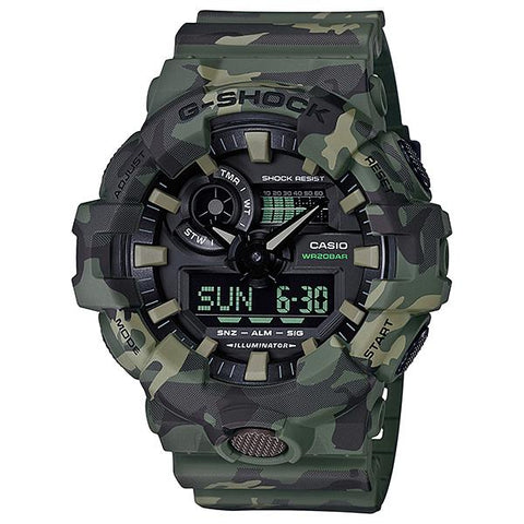 The Watch Boutique CASIO G-SHOCK MENS 200M STANDARD - GA-700CM-3ADR Default Title