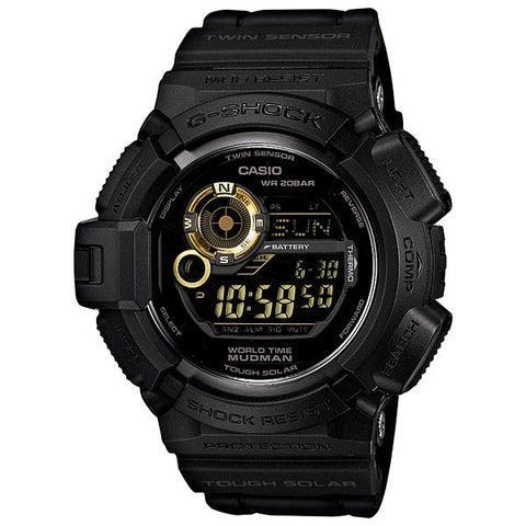 The Watch Boutique CASIO G-SHOCK MENS 200M TWIN SENSOR MUDMAN - G-9300GB-1DR Default Title
