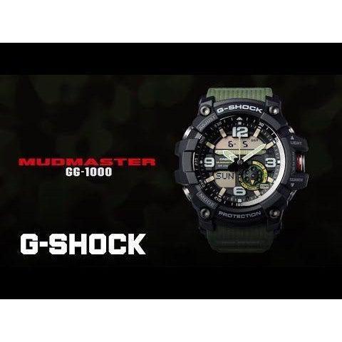 The Watch Boutique CASIO G-SHOCK MENS 200M TWIN SENSOR MUDMASTER - GG-1000-1A3DR
