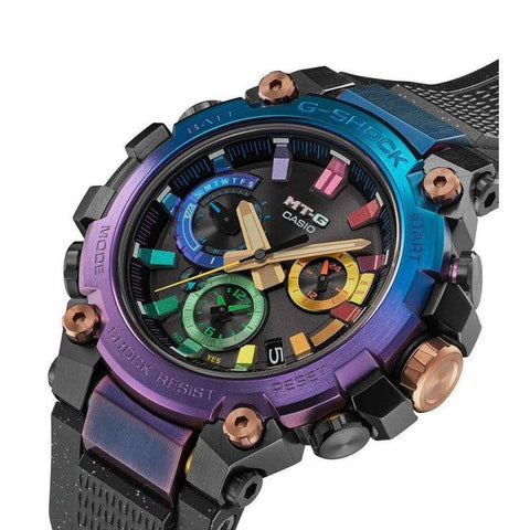 The Watch Boutique CASIO G-SHOCK MT-G LIMITED EDITION DIFFUSE NEBULA BLUE-PURPLE WATCH - MTG-B3000DN-1ADR