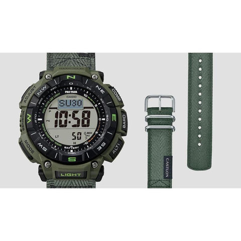 The Watch Boutique CASIO PROTREK MENS 100M 340 SERIES - PRG-340B-3DR