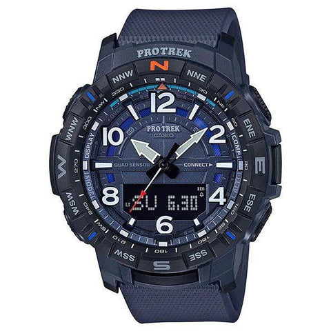 The Watch Boutique CASIO PROTREK MENS 100M BLUETOOTH QUAD SENSOR - PRT-B50-2DR Default Title