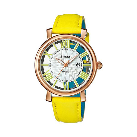The Watch Boutique CASIO SHEEN WOMENS 50M - SHE-4047PGL-9A Default Title