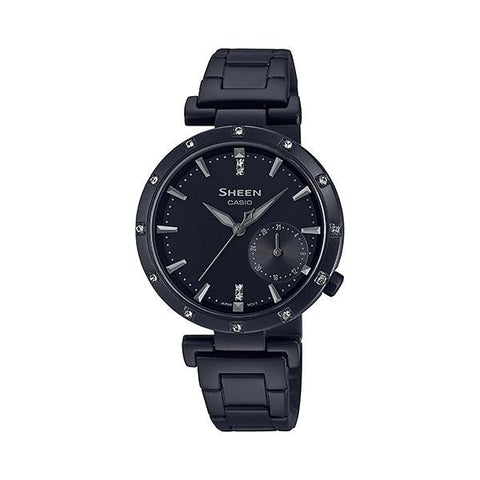 The Watch Boutique CASIO SHEEN WOMENS 50M - SHE-4056BD-1AUDF Default Title
