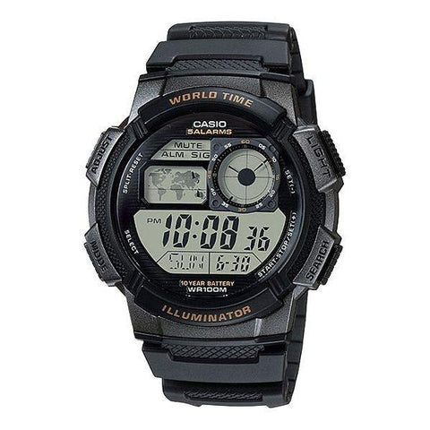 The Watch Boutique CASIO STANDARD COLLECTION MENS 100M - AE-1000W-1AVDF Default Title