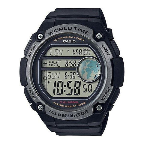 The Watch Boutique CASIO STANDARD COLLECTION MENS 100M - AE-3000W-1AVDF Default Title