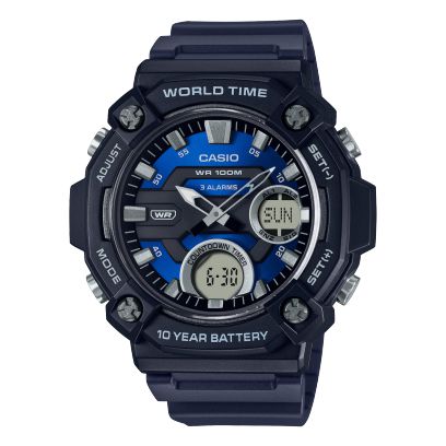 The Watch Boutique CASIO STANDARD COLLECTION MENS 100M - AEQ-120W-2AVDF