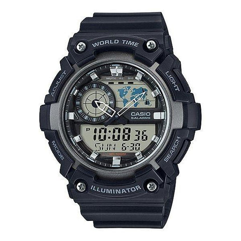 The Watch Boutique CASIO STANDARD COLLECTION MENS 100M - AEQ-200W-1AVDF Default Title