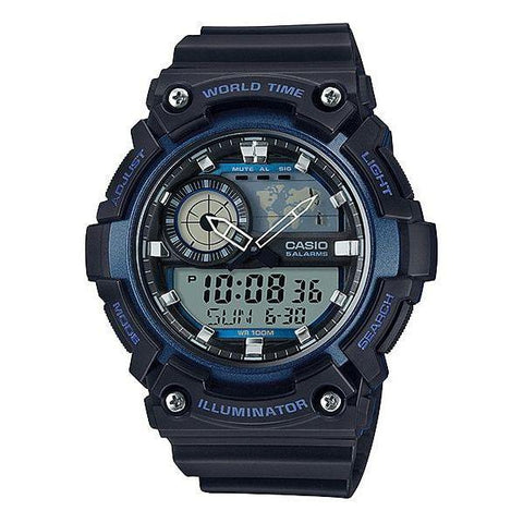 The Watch Boutique CASIO STANDARD COLLECTION MENS 100M - AEQ-200W-2AVDF Default Title