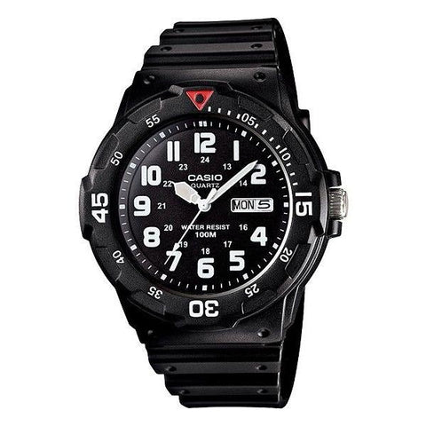 The Watch Boutique CASIO STANDARD COLLECTION MENS 100M - MRW-200H-1BVDF Default Title