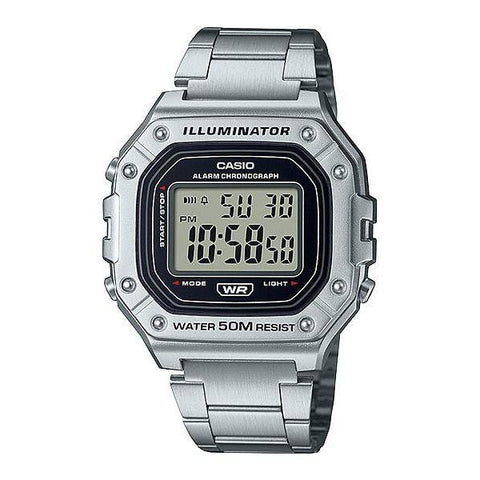 The Watch Boutique CASIO STANDARD COLLECTION MENS 50M - W-218HD-1AVDF Default Title