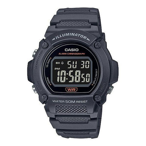 The Watch Boutique CASIO STANDARD COLLECTION MENS 50M - W-219H-8BVDF Default Title