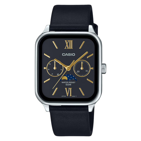 The Watch Boutique CASIO STANDARD COLLECTION MENS MOONPHASE 50M - MTP-M305L-1A2VDF