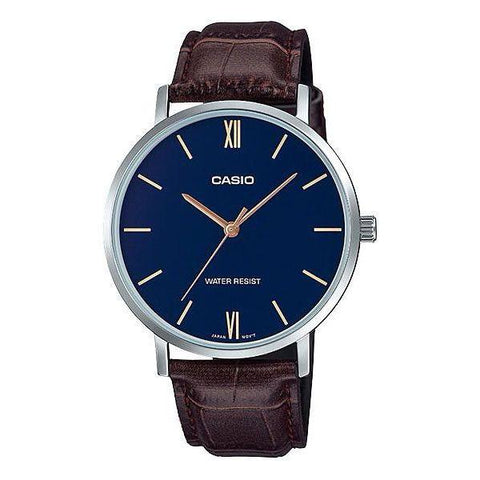 The Watch Boutique CASIO STANDARD COLLECTION MENS WR - MTP-VT01L-2BUDF