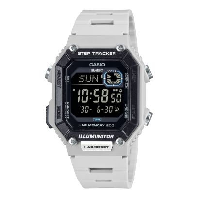 The Watch Boutique CASIO STANDARD FITNESS MENS 100M BLUETOOTH - WS-B1000-8BVDF